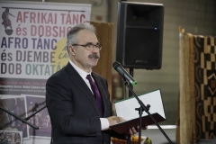 Nagy István a Földművelésügyi Minisztérium (FM) parlamenti államtitkára az Afrika expó megnyitó ünnepségén