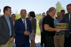 árvízvédelmi és vízvédelmi fejlesztés projektnyitó Dunakilitin - Nagy István miniszter, országgyűlési képviselő