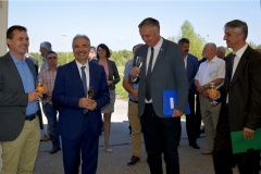 árvízvédelmi és vízvédelmi fejlesztés projektnyitó Dunakilitin - Nagy István miniszter, országgyűlési képviselő