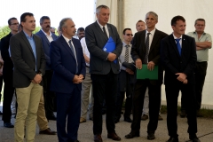 árvízvédelmi és vízvédelmi fejlesztés projektnyitó Dunakilitin - Nagy István miniszter, országgyűlési képviselő