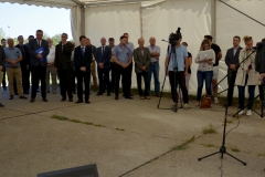 árvízvédelmi és vízvédelmi fejlesztés projektnyitó Dunakilitin - Nagy István miniszter, országgyűlési képviselő