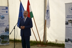árvízvédelmi és vízvédelmi fejlesztés projektnyitó Dunakilitin - Nagy István miniszter, országgyűlési képviselő