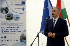 árvízvédelmi és vízvédelmi fejlesztés projektnyitó Dunakilitin - Nagy István miniszter, országgyűlési képviselő 9