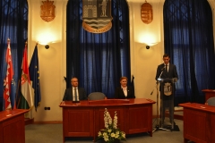 Dr. Nagy István - Országgyűlési megbízólevél átadás