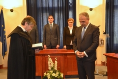 Dr. Nagy István - Országgyűlési megbízólevél átadás