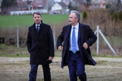 Cravo-ház alapkőletétel Nagyrécsén