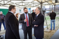 Cravo-ház alapkőletétel Nagyrécsén