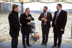 Cravo-ház alapkőletétel Nagyrécsén