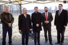 Cravo-ház alapkőletétel Nagyrécsén