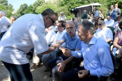 Faültetés Budapesten Izrael alapításának 70. évfordulója alkalmából