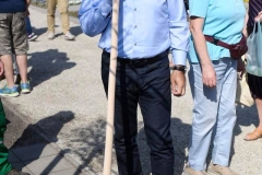 Faültetés Budapesten Izrael alapításának 70. évfordulója alkalmából