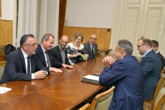 Nagy István FM államtitkár Amnon Ben Ami-val, a Keren Kayemet LeIsrael (KKL) ügyvezetőjével