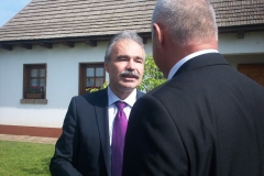 Kápolna avatás Zsindelyestanyán - Nagy István agrárminiszter