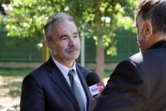 Nagy István agrárminiszter Fábiánsebestyénben interjú