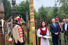 Kopjafa állítás Nyerges-tetőn - Nagy István agrárminiszter