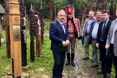 Kopjafa állítás Nyerges-tetőn - Nagy István agrárminiszter