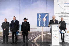 Dr. Nagy István országgyűlési képviselő, FM államtitkár - M15-ös út bővítés - alapkőletétel 2018.02.08.