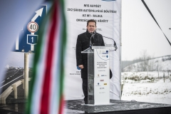 Pántya József, NIF Zrt., M15-ös úr bővítése, alapkőletétel