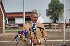 Montág-pusztai Állattartótelep komplex fejlesztése - Lázár János, a térség országgyűlési képviselője