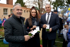 Ovi-Sport pálya átadó Mosonmagyaróváron - dr. Nagy István miniszter, országgyűlési képviselő