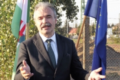 M15 útatadás Rajkán - Nagy István agrárminiszter, országgyűlési képviselő 2