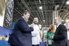 Nagy István, a Földművelésügyi Minisztérium államtitkára a Sirha Budapest nemzetközi élelmiszeripari és HoReCa szakkiállítás megnyitóján