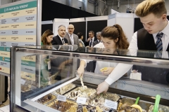 Nagy István, a Földművelésügyi Minisztérium államtitkára a Sirha Budapest nemzetközi élelmiszeripari és HoReCa szakkiállítás megnyitóján