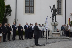 Szent László Nap - megemlékezés, koszorúzás Mosonmagyaróvár - Nagy István miniszter