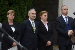 Szent László Nap - megemlékezés, koszorúzás Mosonmagyaróvár - Nagy István miniszter