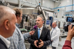 Szentkirályi-Kékkúti Ásványvíz Kft. szentkirályi beruházásának ünnepélyes átadása - dr. Nagy István agrárminiszter