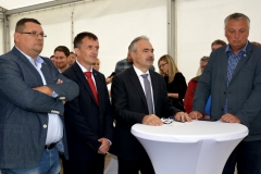 Felső-Duna mellékág-rendszerének árvízvédelme és vízpótlása I. ütem projektnyitó rendezvény - Nagy István miniszter