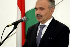 Felső-Duna mellékág-rendszerének árvízvédelme és vízpótlása I. ütem projektnyitó rendezvény - Nagy István miniszter