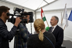 Felső-Duna mellékág-rendszerének árvízvédelme és vízpótlása I. ütem projektnyitó rendezvény - Nagy István miniszter