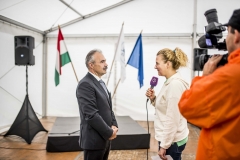 Felső-Duna mellékág-rendszerének árvízvédelme és vízpótlása I. ütem projektnyitó rendezvény - Nagy István miniszter