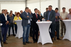 Felső-Duna mellékág-rendszerének árvízvédelme és vízpótlása I. ütem projektnyitó rendezvény - Nagy István miniszter