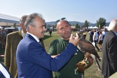 Országos Vadásznap Putnok - Nagy István miniszter - sólyom