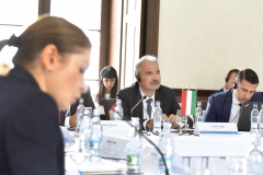 Visegrádi országok delegáció - Nyitra - Nagy István miniszter