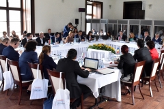 Visegrádi országok delegáció - Nyitra - Nagy István miniszter